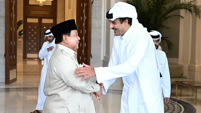 Bertemu Emir Qatar, Prabowo Sampaikan Simpati & Dukungan Pascaserangan Israel ke Doha