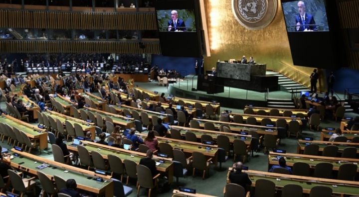 Netanyahu Pidato di Sidang PBB, Bela Tindakan Genosida di Gaza